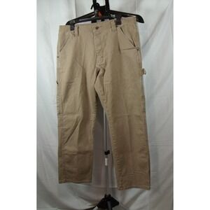 Lot Of 2 Tan Men's Wrangler  Cargo‎ Pants 35x30